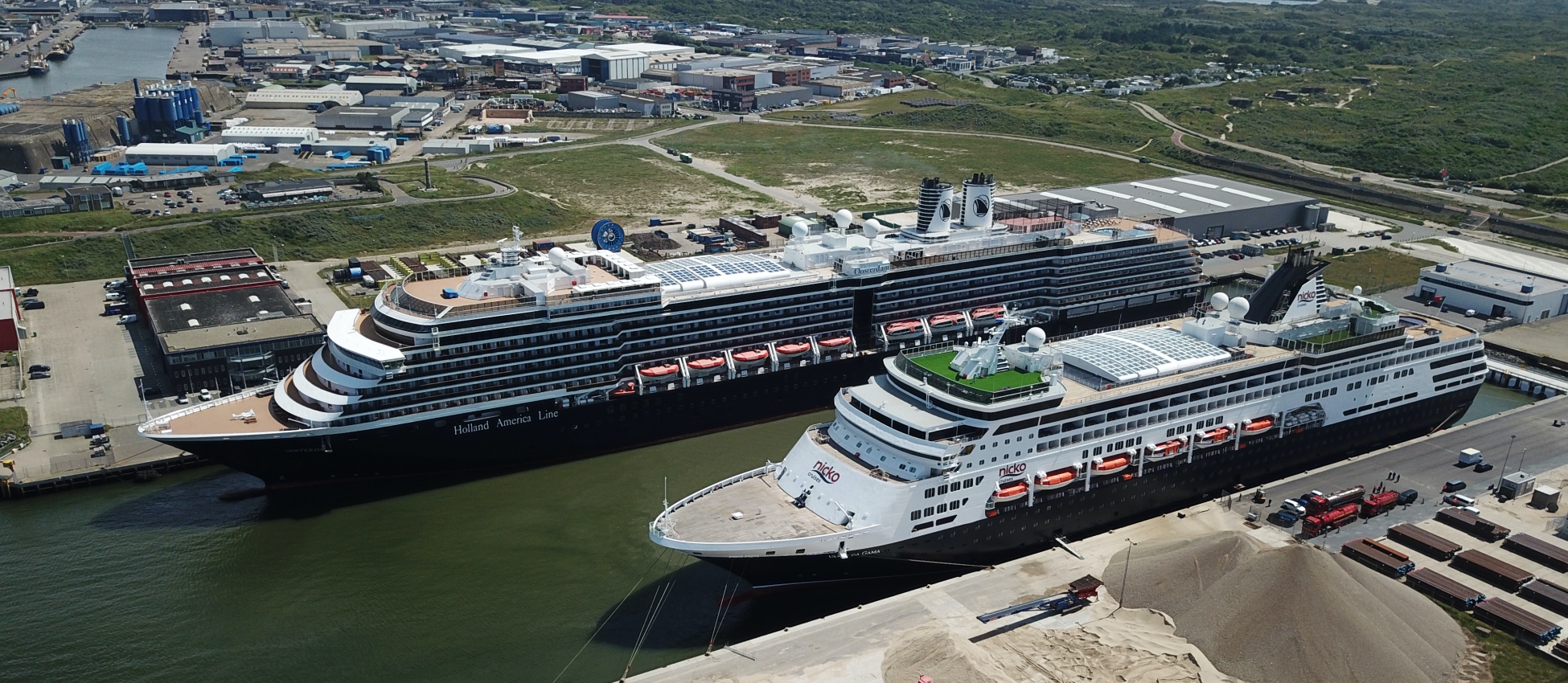 cruise terminal ijmuiden costa favolosa